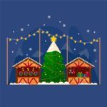 Bild von einem Weihnachtsmarkt