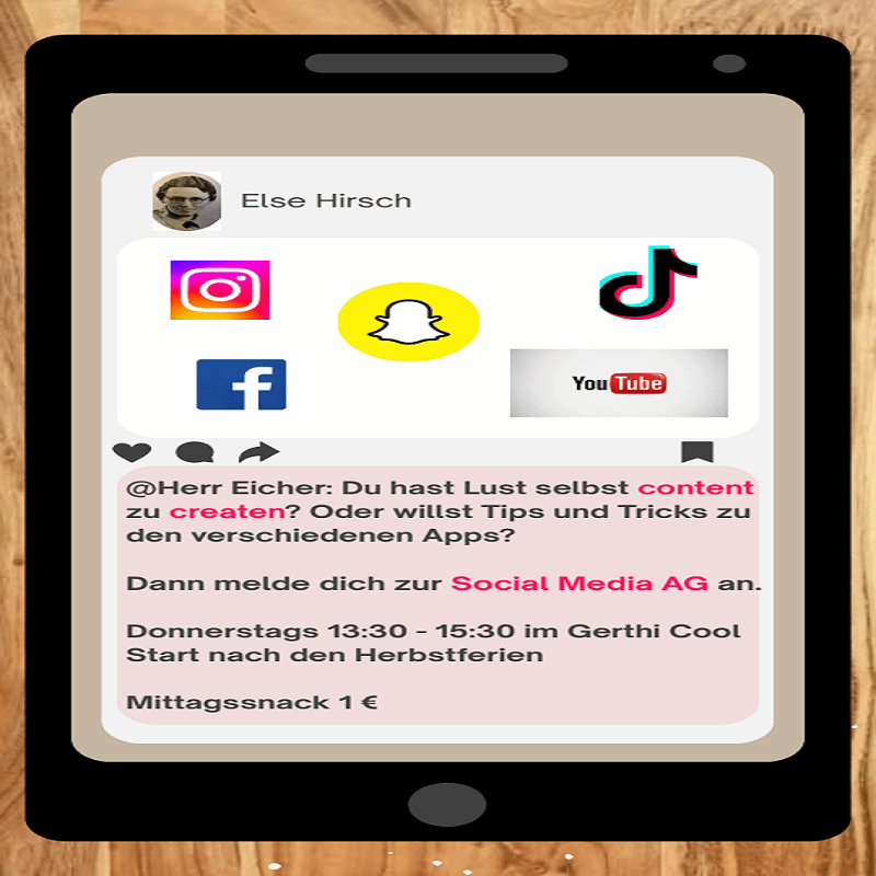 Flyer Social Media AG